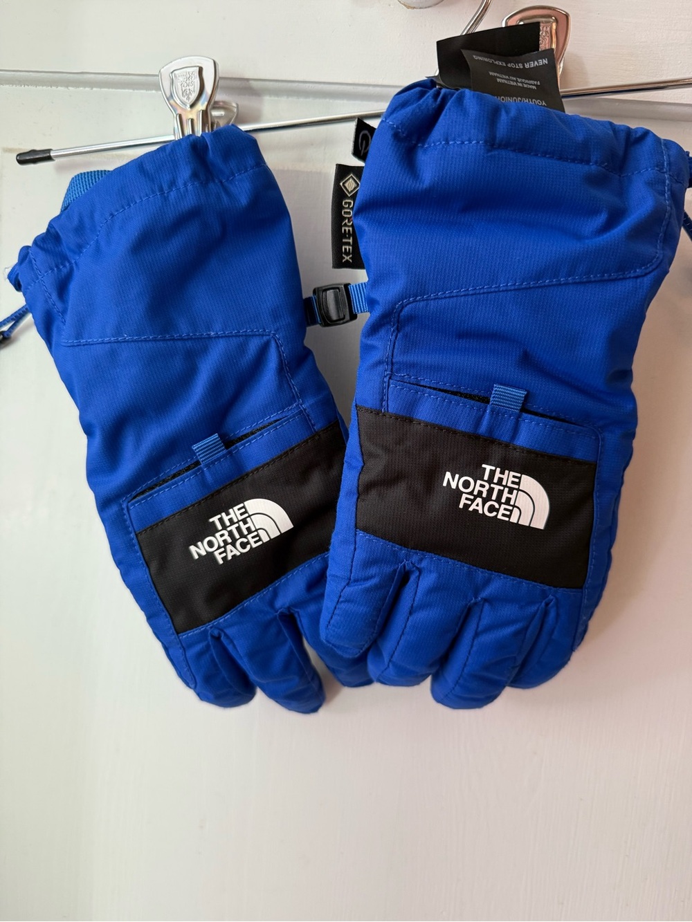 The North Face Youth Royal Blue Winter Gloves